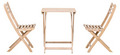 Kafésett Brooklyn teak - Sunlife